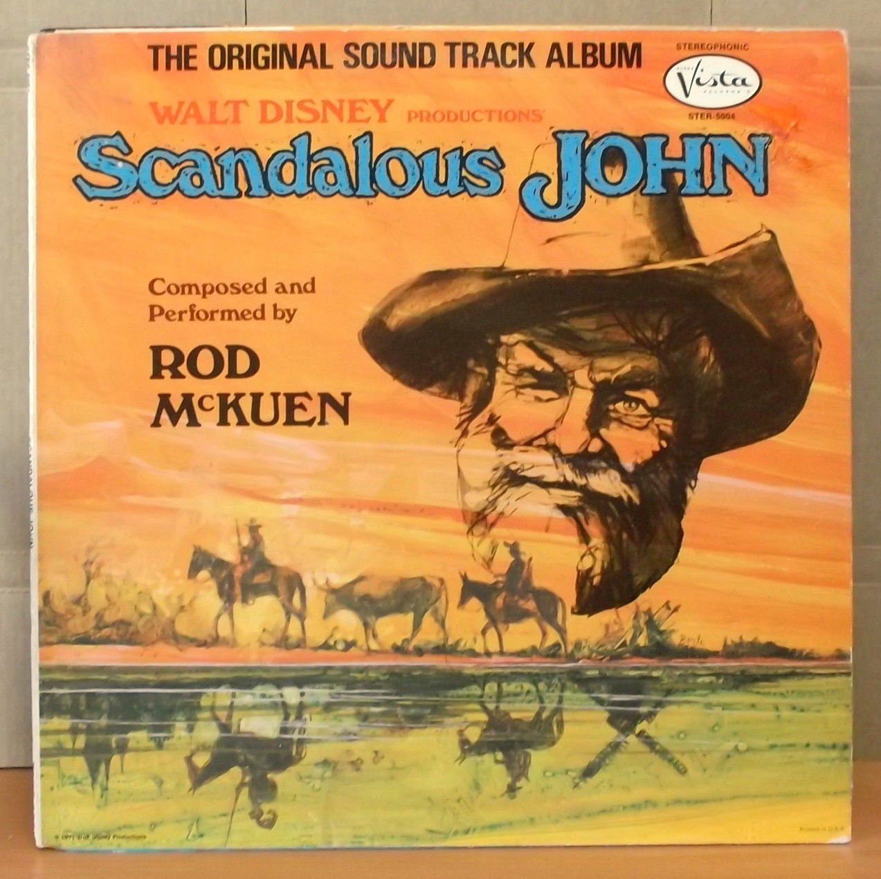 SCANDALOUS JOHN Soundtrack LP 2.EL