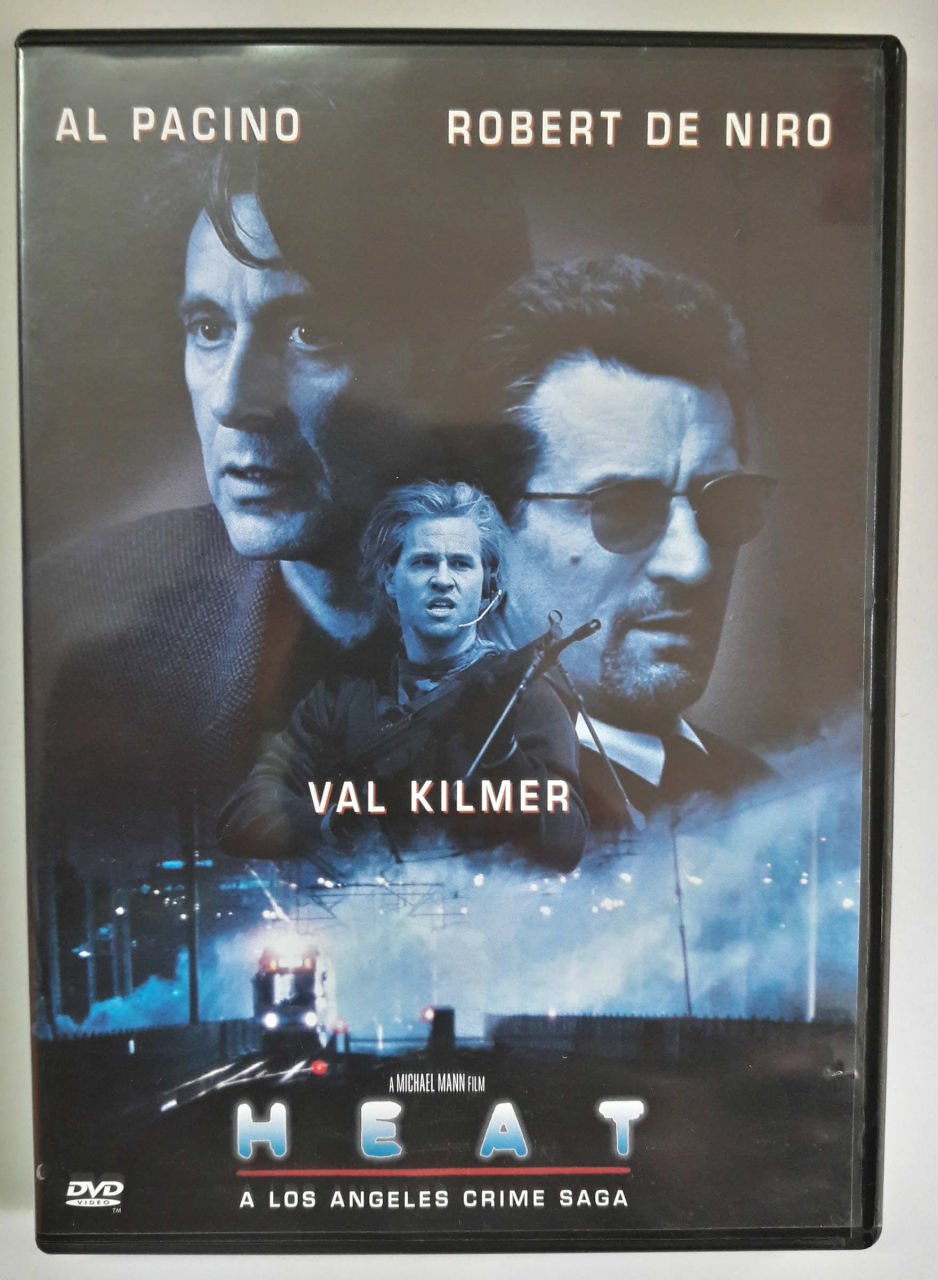 HEAT - AL PACINO - ROBERT DE NIRO - VAL KILMER - MICHAEL MANN - DVD 2.EL