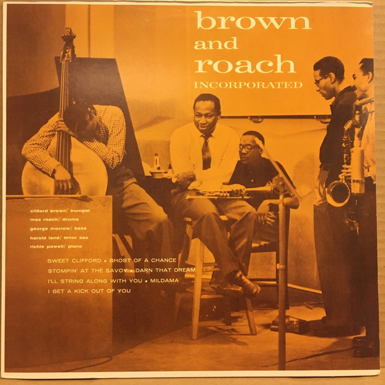 CLIFFORD BROWN & MAX ROACH - INCORPORATED (1954) 2009 2.EL PLAK