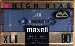 MAXELL XL II 90 / MADE IN JAPAN / BOŞ KASET SIFIR