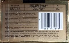 MAXELL XL II 90 / MADE IN JAPAN / BOŞ KASET SIFIR