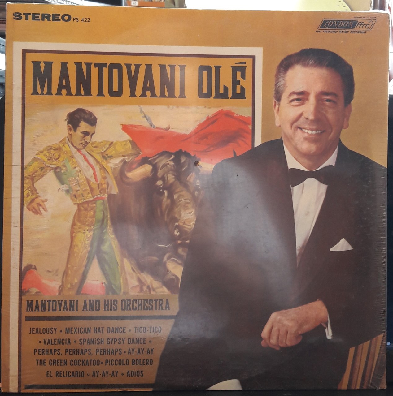MANTOVANI - MANTOVANI OLÉ - PLAK SIFIR