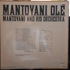 MANTOVANI - MANTOVANI OLÉ - PLAK SIFIR