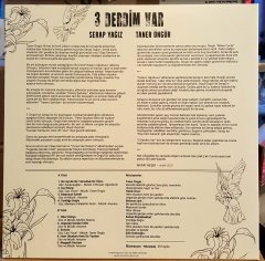 TANER ÖNGÜR (MOĞOLLAR) & SERAP YAĞIZ - 3 DERDİM VAR (2021) - LP SIFIR PLAK