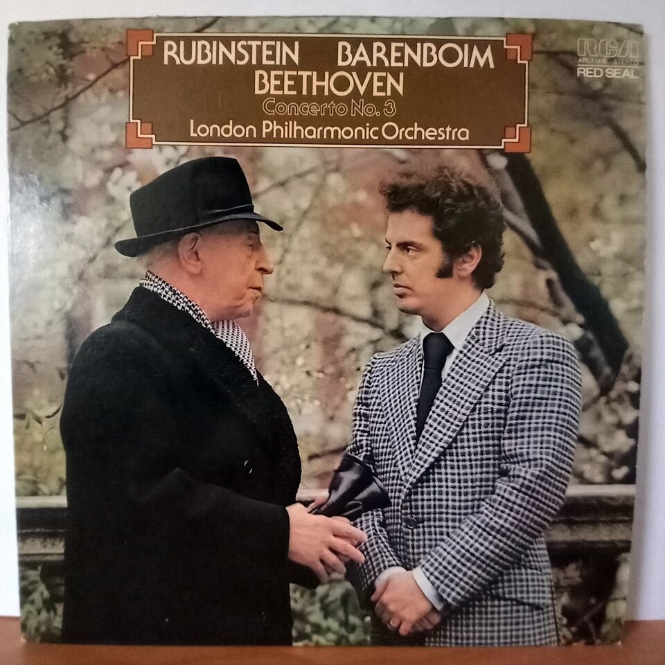 RUBINSTEIN, BARENBOIM, LONDON PHILHARMONIC ORCHESTRA, BEETHOVEN – CONCERTO NO. 3 (1976) - LP 2.EL PLAK