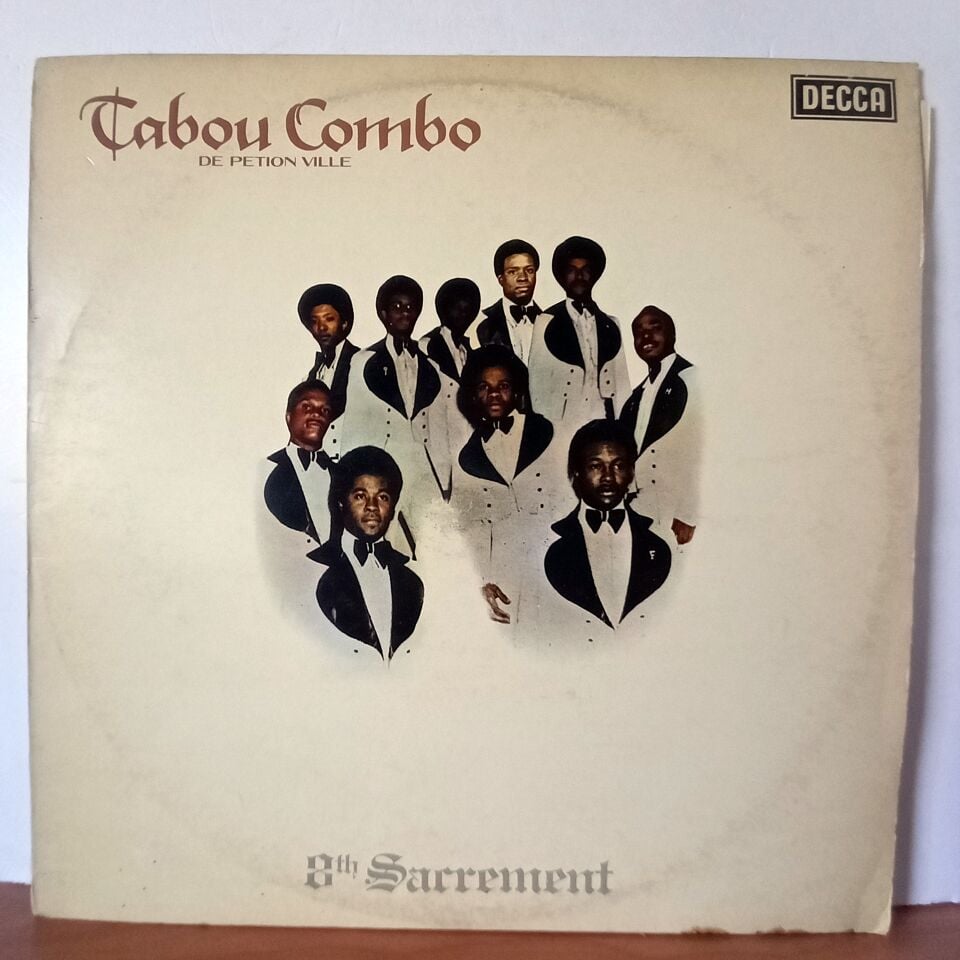TABOU COMBO DE PETION VILLE – 8TH SACREMENT (1976) - YERLİ BASKI LP 2.EL PLAK