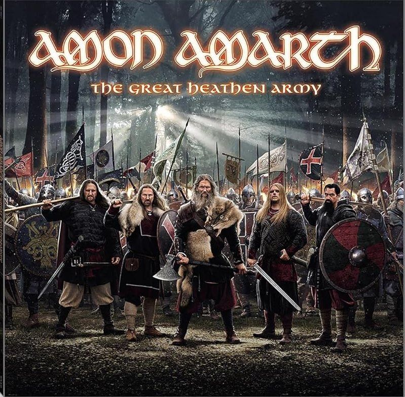 AMON AMARTH - THE GREAT HEATHEN ARMY (2022) - LP 180GR BLACK VINYL EDITION SIFIR PLAK