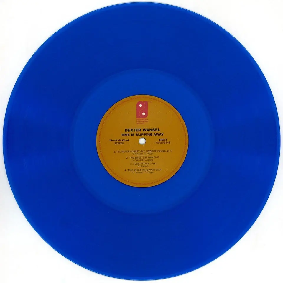 DEXTER WANSEL - TIME IS SLIPPING AWAY (1979) - LP 180GR 2026 TRANSLUCENT BLUE COLOURED EDITION SIFIR PLAK