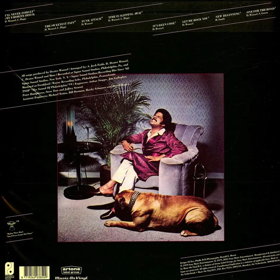 DEXTER WANSEL - TIME IS SLIPPING AWAY (1979) - LP 180GR 2026 TRANSLUCENT BLUE COLOURED EDITION SIFIR PLAK