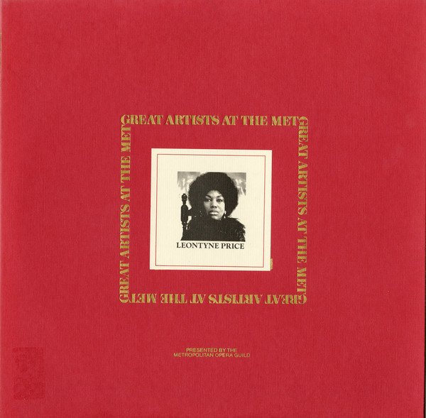 LEONTYNE PRICE - GREAT ARTISTS AT THE MET (1976) - DÖNEM BASKISI SIFIR PLAK