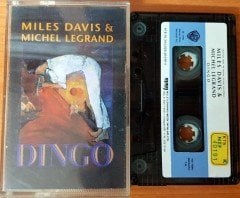 MILES DAVIS & MICHEL LEGRAND - DINGO SELECTIONS FROM THE MOTION PICTURE SOUNDTRACK (1991) MMY CASSETTE MADE IN TURKEY ''USED'' PAPER LABEL
