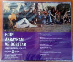 EDİP AKBAYRAM VE DOSTLAR - SINGLES OVERVIEW 1974-1977 - CD 2015 PHARAWAY SOUNDS COMPILATION SIFIR