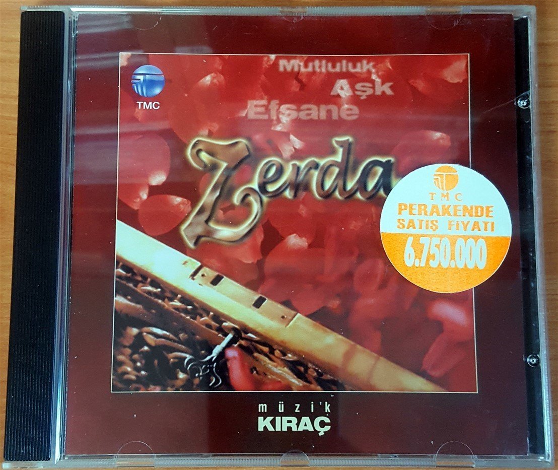 ZERDA - DİZİ MÜZİĞİ / KIRAÇ CD 2.EL
