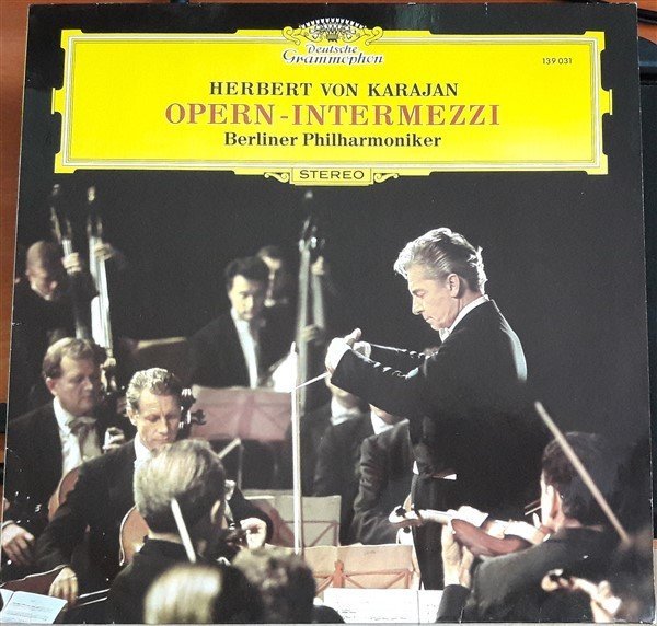 OPERN-INTERMEZZI BERLINER PHILHARMONIKER, HERBERT VON KARAJAN - LP 2.EL