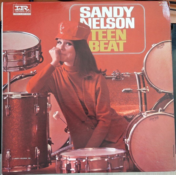 SANDY NELSON - TEEN BEAT - PLAK 2.EL