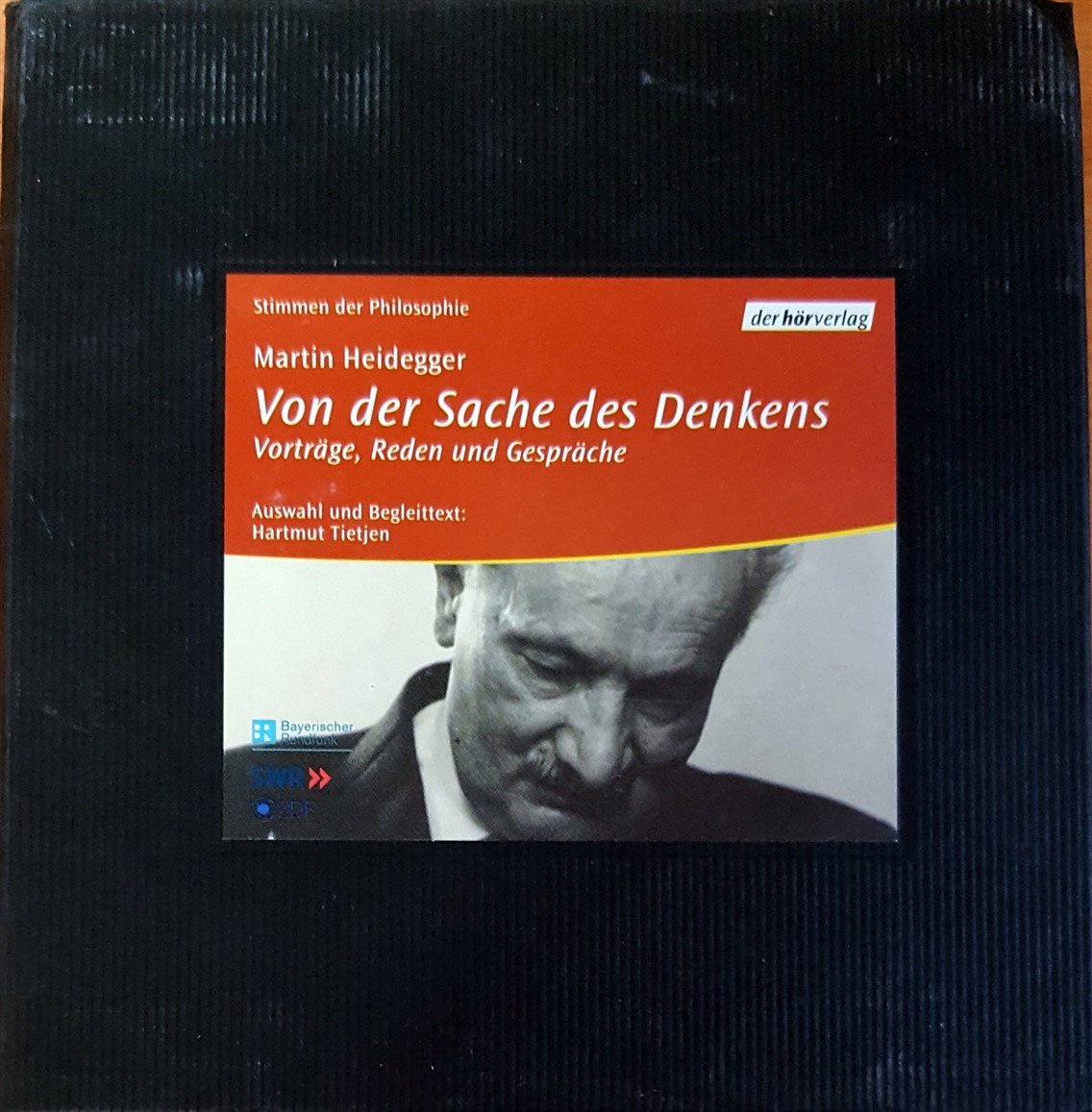 MARTIN HEIDEGGER - VON DER SACHE DES DENKENS / VORTRAGE, REDEN UND GESPRACHE (2000) NON-MUSIC, SPOKEN WORD 5CD 2.EL