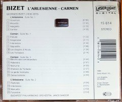 BIZET - L'ARLESIENNE / CARMEN (1989) LASERLIGHT CD 2.EL
