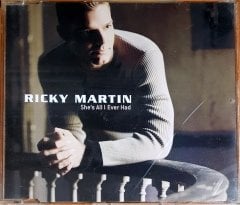 RICKY MARTIN - SHE'S ALL I EVER HAD (1999) COLUMBIA SINGLE CD 2.EL