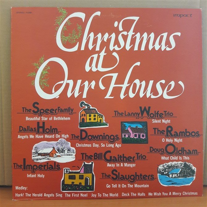 CHRISTMAS AT OUR HOUSE (1975) - LP 2.EL PLAK