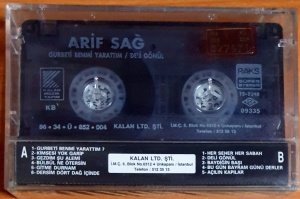 ARİF SAĞ - DELİ GÖNÜL / GURBETİ BENMİ YARATTIM - KASET KALAN MÜZİK SIFIR