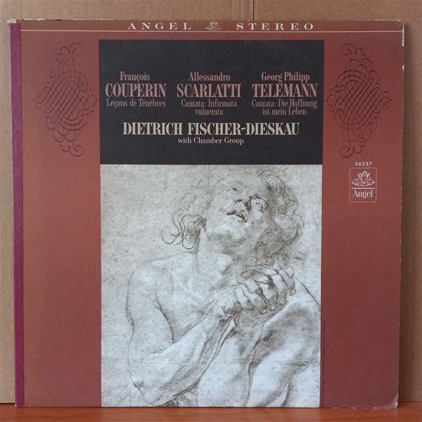 A. SCARLATTI, TELEMANN, COUPERIN – CANTATA INFIRMATA VULNERATA / CANTATA: DIE HOFFNUNG IST MEIN LEBEN /​ LECONS DE TENEBRES (1964) - LP 2.EL PLAK