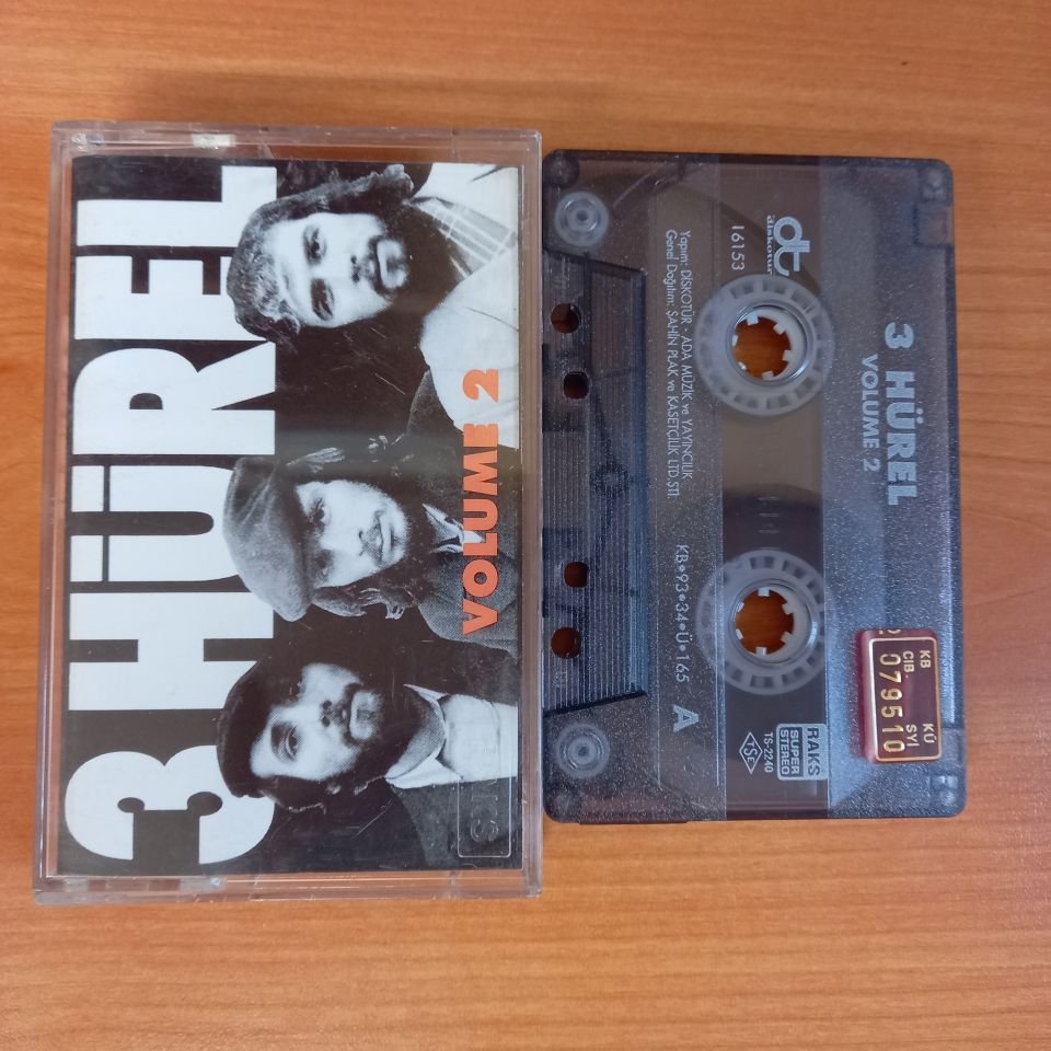 3 HÜREL - VOLUME 2 (1993) - KASET 2.EL
