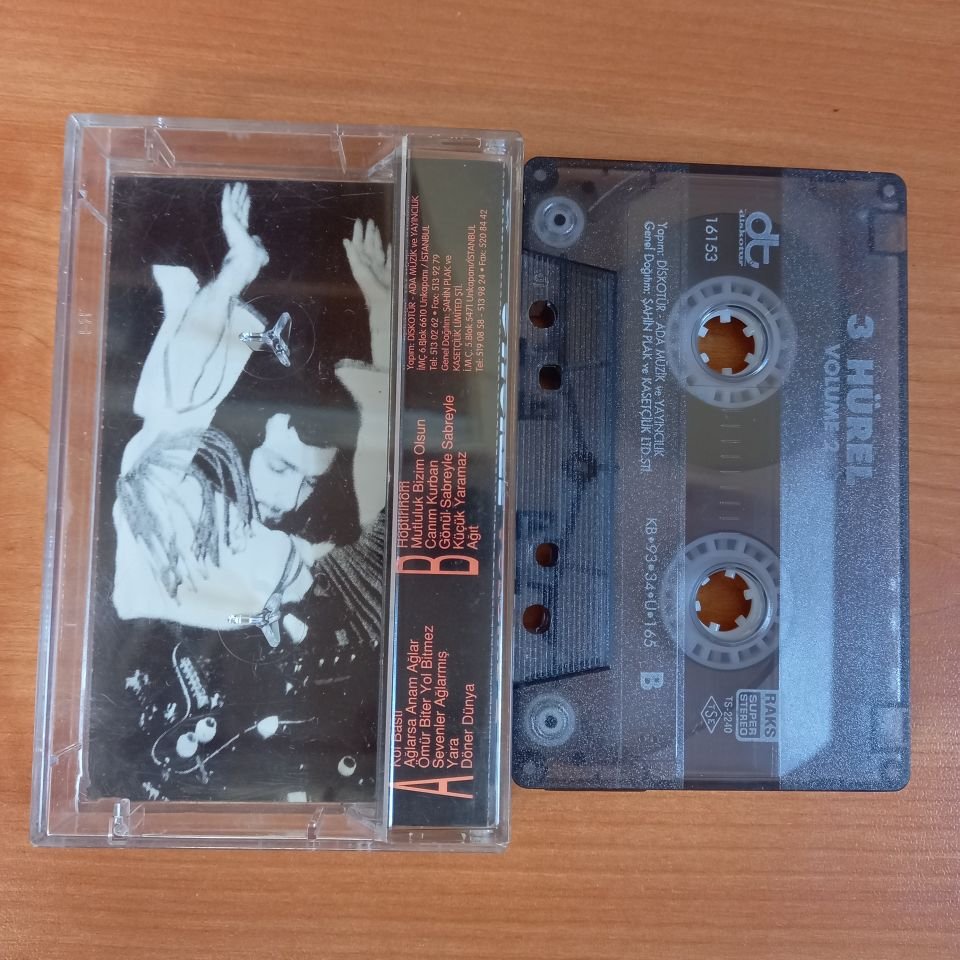 3 HÜREL - VOLUME 2 (1993) - KASET 2.EL