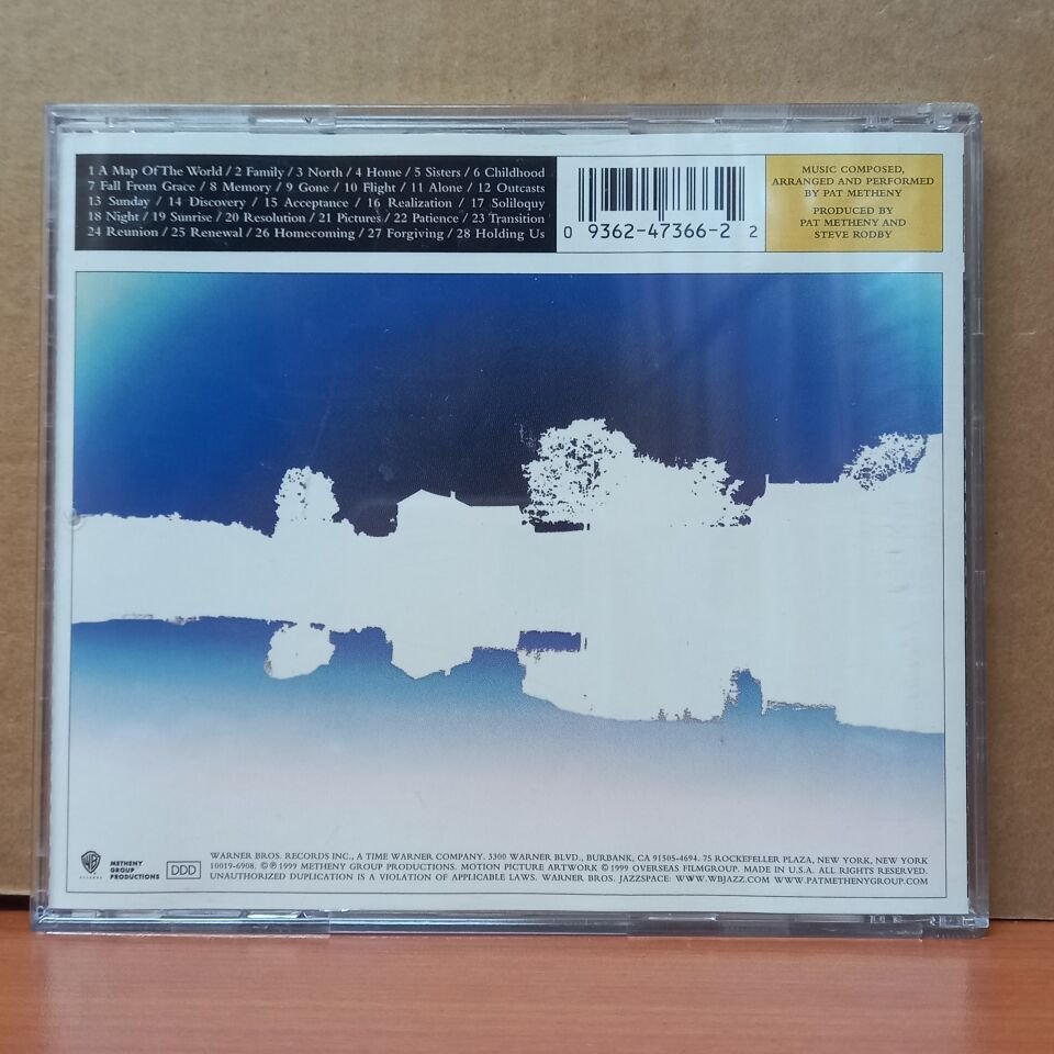PAT METHENY - A MAP OF THE WORLD / MUSIC FROM AND INSPIRED BY THE MOTION PICTURE (1999) - CD 2.EL