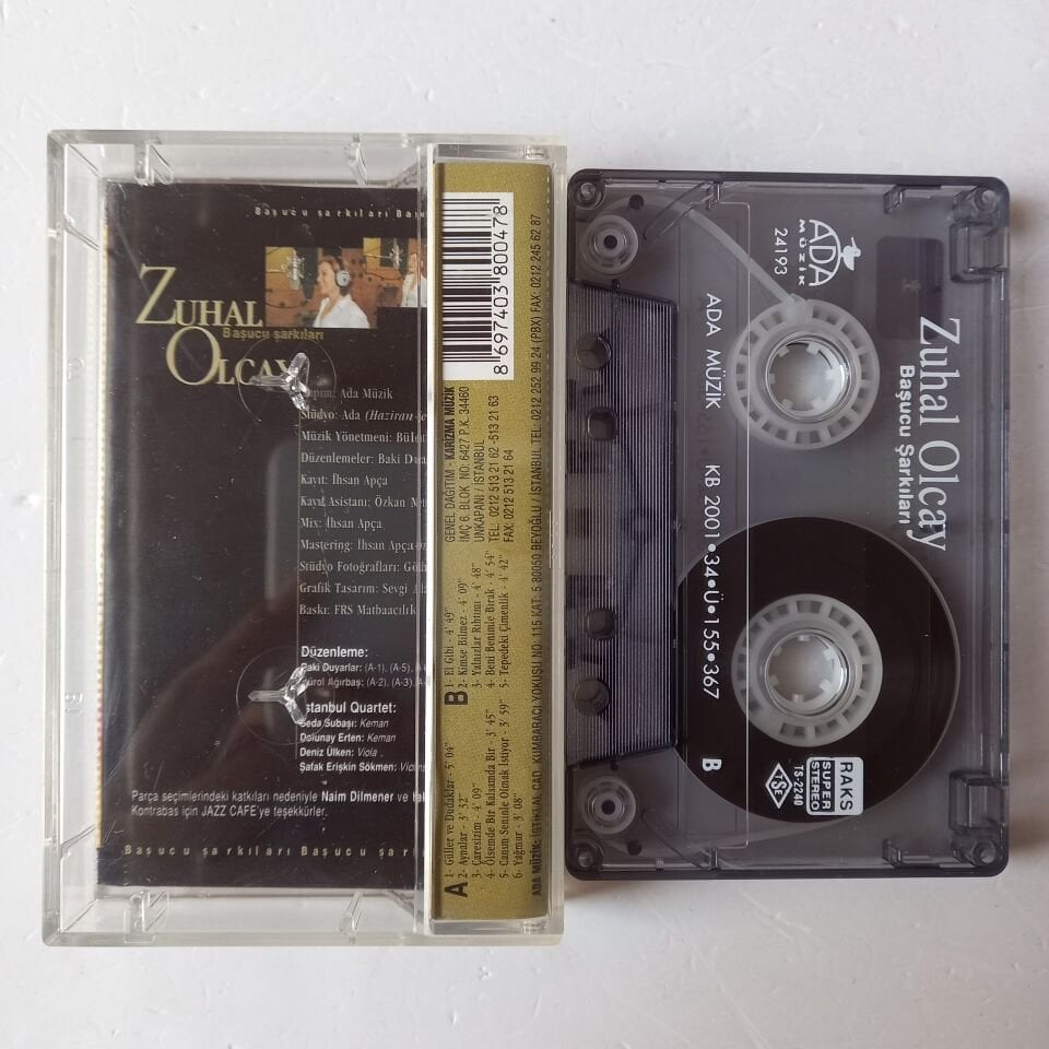 ZUHAL OLCAY - BAŞUCU ŞARKILARI (2001) - KASET 2.EL