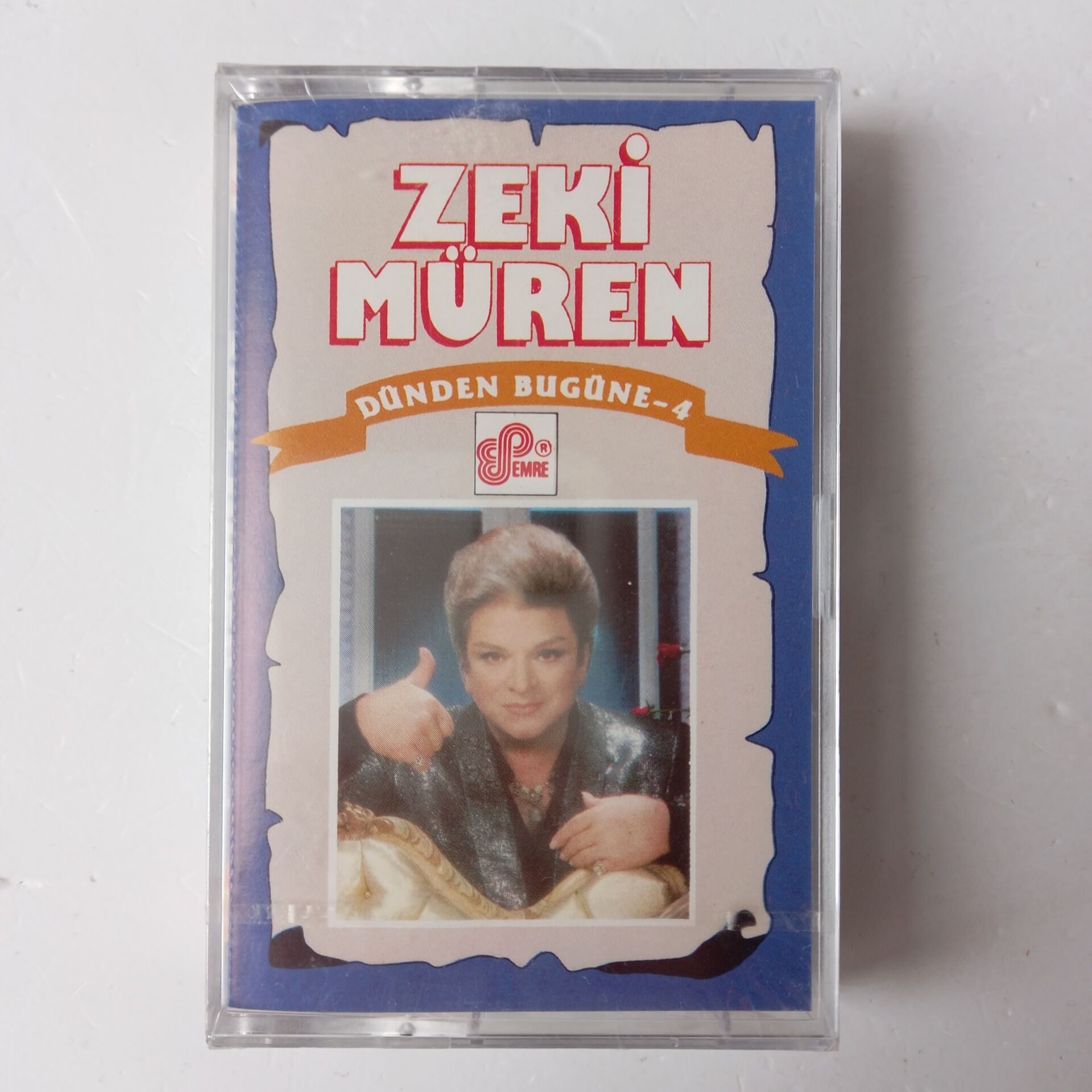 ZEKİ MÜREN - DÜNDEN BUGÜNE 4 (1989) - KASET SIFIR