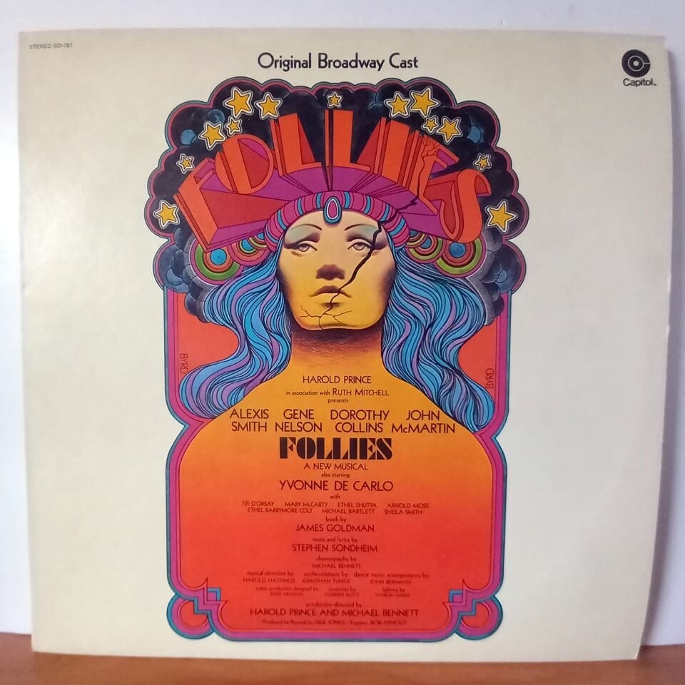 FOLLIES ORIGINAL CAST RECORDING / STEPHEN SONDHEIM (1970) - LP 2.EL PLAK