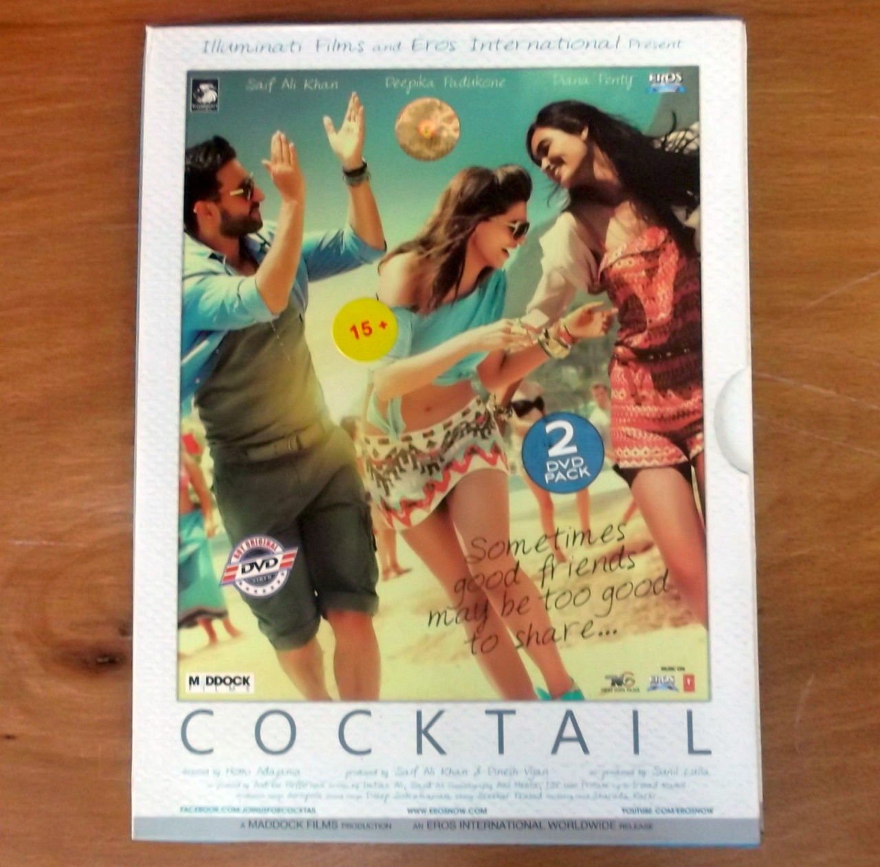 COCTAIL - SAIF ALI KHAN 2DVD 2.EL