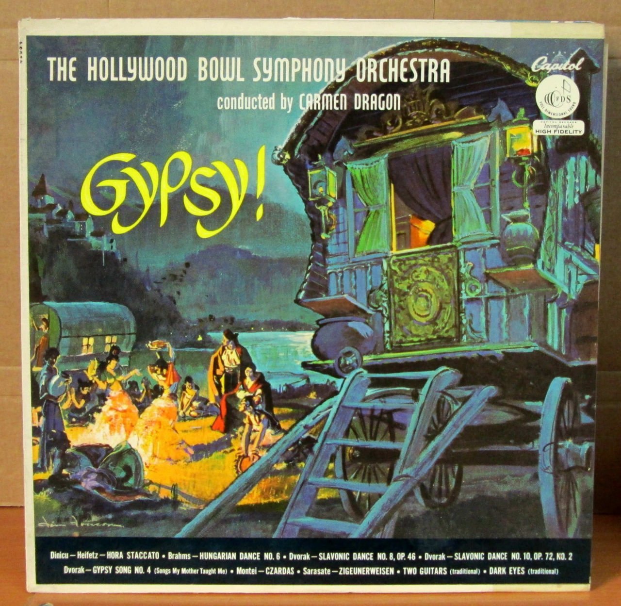 HOLLYWOOD BOWL ORCHESTRA - GYPSY! - LP 2.EL