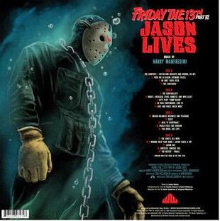 FRIDAY THE 13TH PART VI / JASON LIVES - SOUNDTRACK / MUSIC BY HARRY MANFREDINI (2019) - 2xLP 2025 ELECTRIC BLUE AND PINK COLOURED EDITION SIFIR PLAK