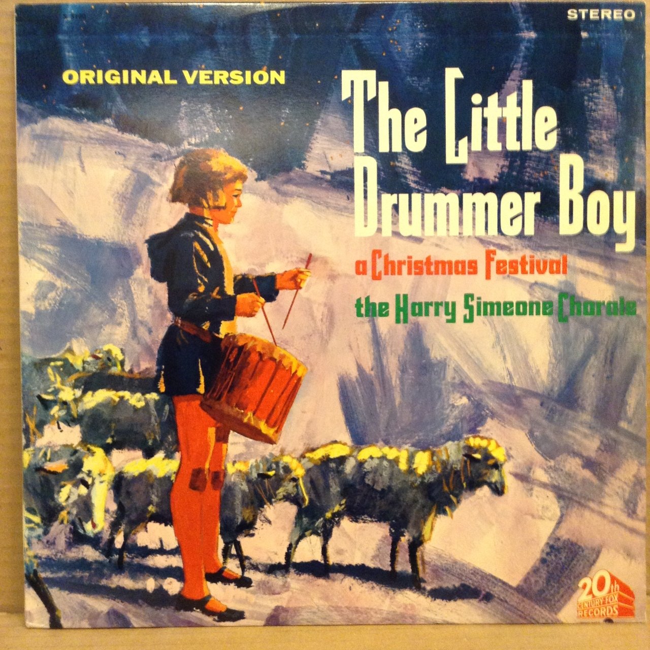 THE LITTLE DRUMMER BOY A CHRISTMAS FESTIVAL ORIGINAL VERSION HARRY SIMEONE CHORALE 2.EL PLAK