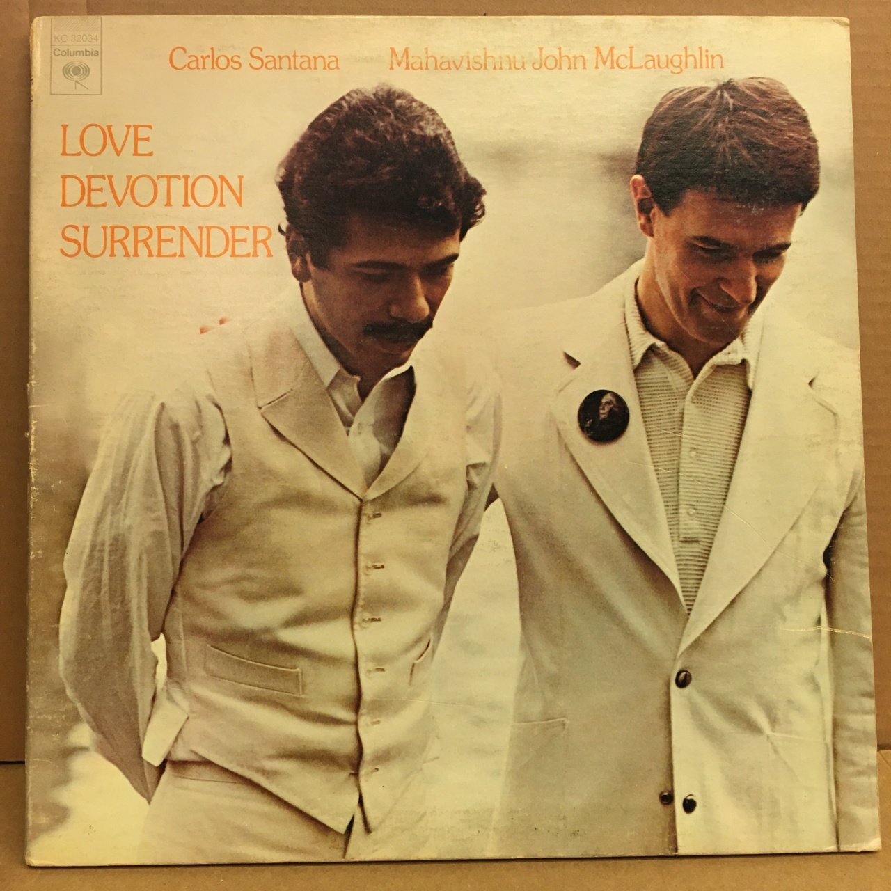 CARLOS SANTANA JOHN MCLAUGHLIN - LOVE DEVOTION SURRENDER 1973 2.EL PLAK