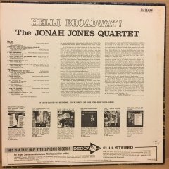 JONAH JONES QUARTET - HELLO BROADWAY 1965 2.EL PLAK