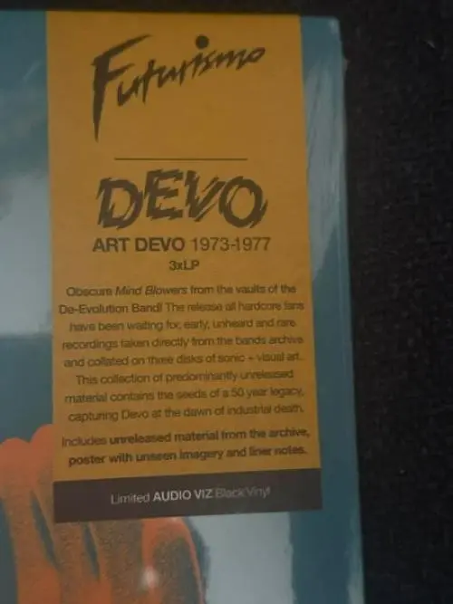 DEVO - ART DEVO 1973-1977 (2023) - 3xLP COMPILATION 2026 EDITION SIFIR PLAK