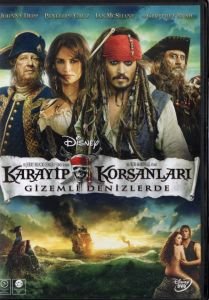 PIRATES OF THE CARIBBEAN 4 ON STRANGER TIDES - KARAYİP KORSANLARI 4 GİZEMLİ DENİZLERDE - JOHNNY DEPP - DVD 2.EL