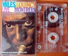 MILES DAVIS & QUINCY JONES - LIVE AT MONTREUX (1993) MMY CASSETTE MADE IN TURKEY ''USED''