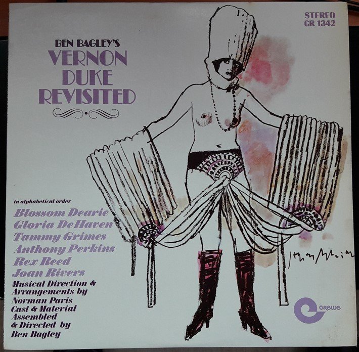 BEN BAGLEY'S VERNON DUKE REVISTED - BLOSSOM DEARIE - ANTHONY PERKINS - 2.EL PLAK