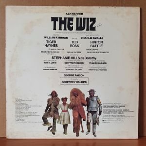 THE WIZ / THE SUPER SOUL MUSICAL ''WONDERFUL WIZARD OF OZ'' (1975) - LP 2.EL PLAK