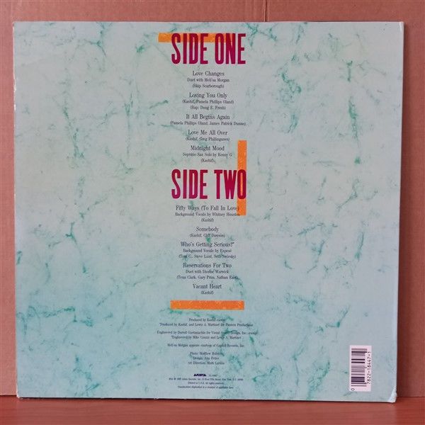 KASHIF – LOVE CHANGES (1987) - LP 2.EL PLAK