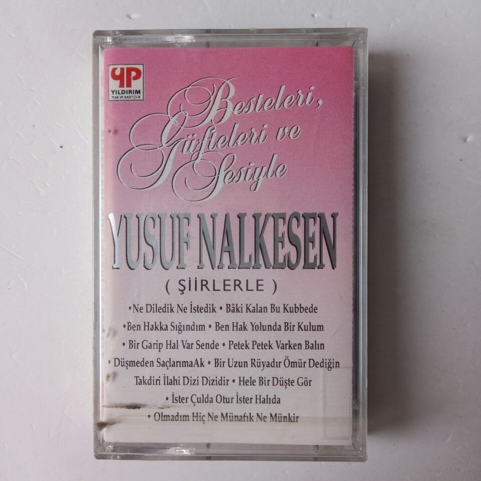 YUSUF NALKESEN - BESTELERİ, GÜFTELERİ VE SESİYLE (1993) - KASET SIFIR