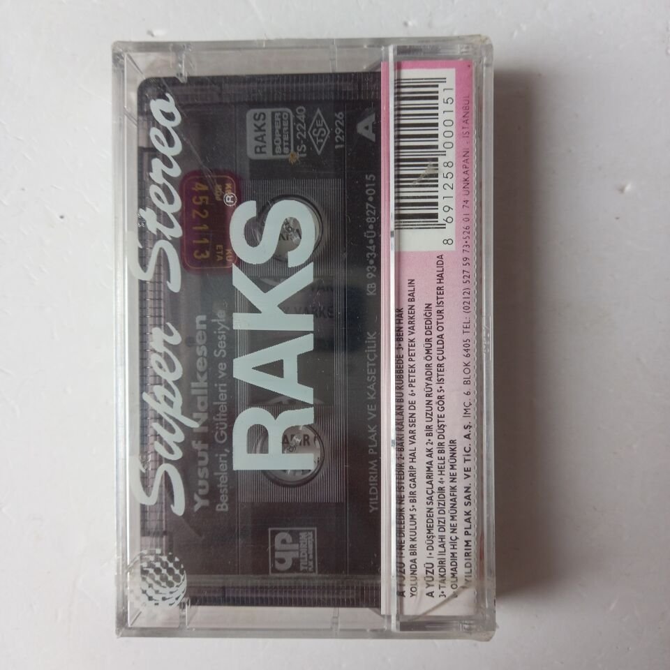 YUSUF NALKESEN - BESTELERİ, GÜFTELERİ VE SESİYLE (1993) - KASET SIFIR