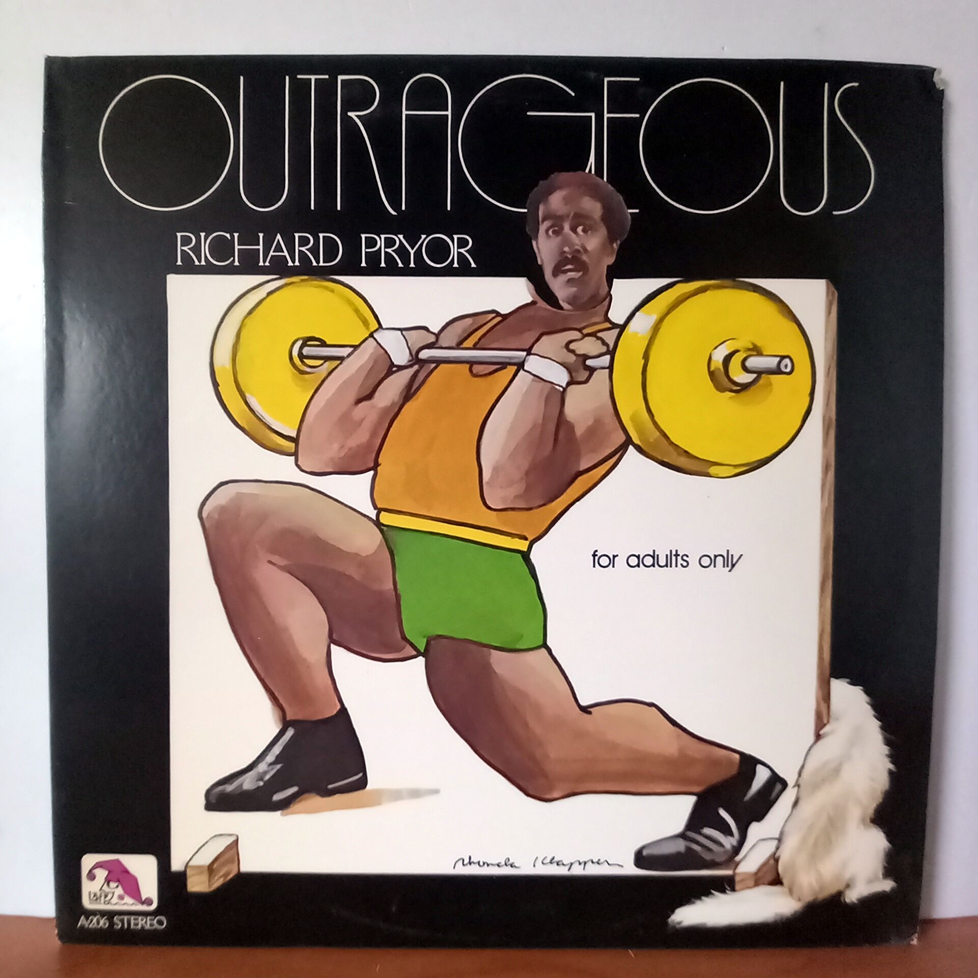 RICHARD PRYOR – OUTRAGEOUS (1979) - LP 2.EL PLAK