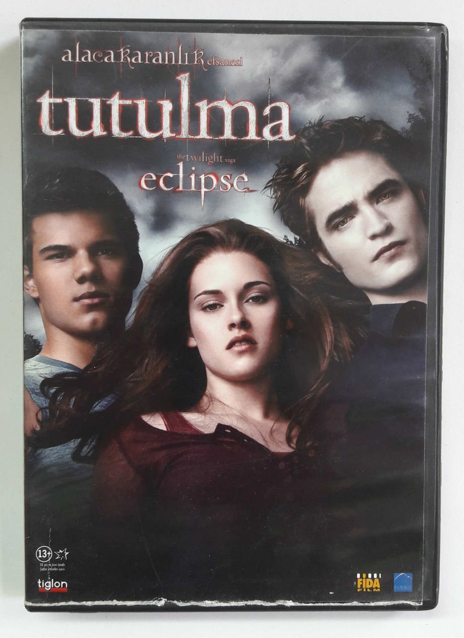 ALACAKARANLIK EFSANESİ TUTULMA - THE TWILIGHT SAGA ECLIPSE - KRISTEN STEWART - ROBERT PATTINSON - DVD 2.EL
