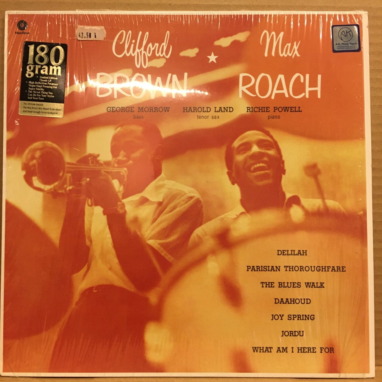 CLIFFORD BROWN & MAX ROACH - MAX & ROACH (1955) 2010 2.EL PLAK