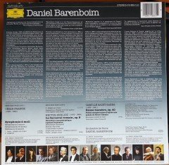 FRANCK: SYMPHONY, BERLIOZ: LE CARNAVAL ROMAIN, SAINT-SAENS: DANSE MACABRE, ORCHESTRE DE PARIS, DANEL BARENBOIM - LP 2.EL