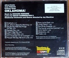 SELECTIONS FROM THE THEATRE GUILD MUSICAL PLAY OKLAHOMA! / FEAT. MEMBERS OF THE ORIGINAL NEW YORK PRODUCTION (1990) MCA CLASSICS CD 2.EL